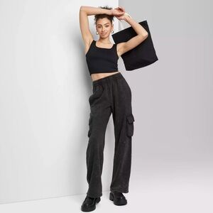 Black Cargo Pants